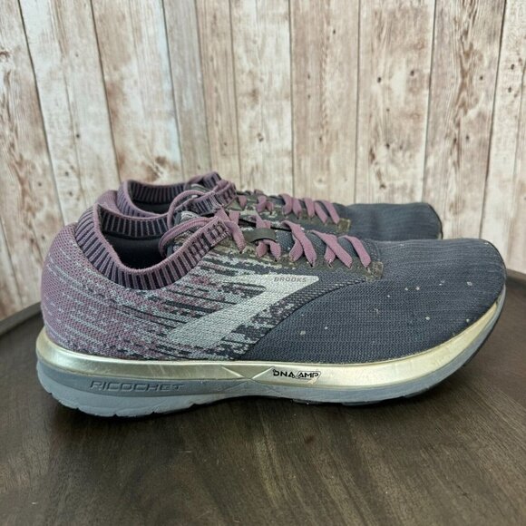 Brooks Ricochet Womens Running Shoes Low Top Athletic Sneakers Multicolor 10 - Picture 5 of 13